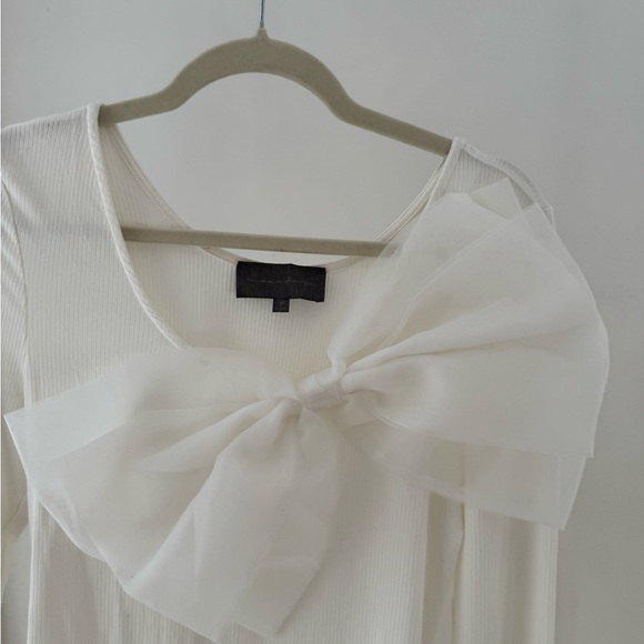 Anthropologie Brooklyn Sunday Bow Top - Picture 2 of 5